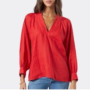 Joie Perci Linen Blouse